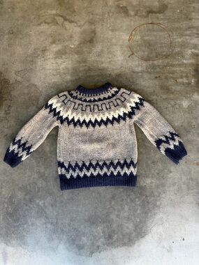 VTG Hand Knit WOOL ICELANDIC Sweater Lopi style Men’s Size Small